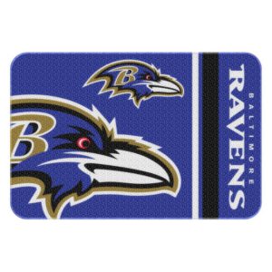 Baltimore Ravens Bath Rug