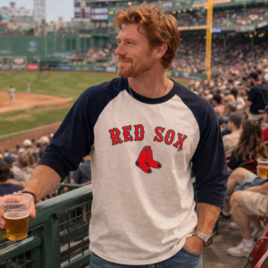 Boston Red Sox 3/4 Sleeve T-Shirt