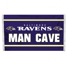 Baltimore Ravens 3x5 Man Cave Flag