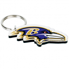 Baltimore Ravens Premium Acrylic Logo Keychain