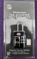 Baltimore Ravens Luggage Security Lock package