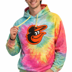 Baltimore Orioles Tie Dyed Hooded Sweatshirt
