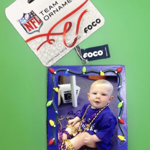 Baltimore Ravens Photo Frame Ornament