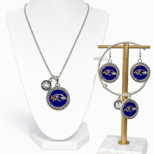 Baltimore Ravens Olivia Jewelry Set
