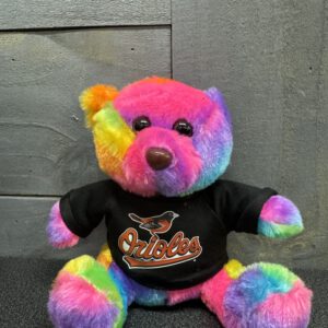 Baltimore Orioles 6” Rainbow Bear
