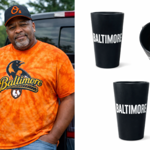 Baltimore City Connect 16 OZ. Silicone Pint Glass