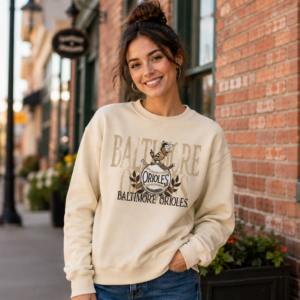 Baltimore Orioles Cooperstown Collection Crew Neck Sweatshirt