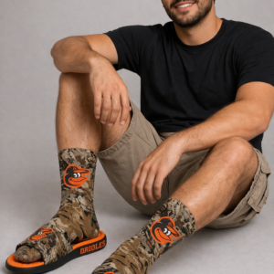 Baltimore Orioles Realtree Advantage Orange I-Slides