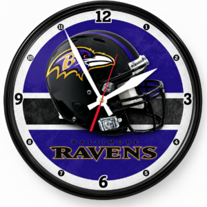 Baltimore Ravens 12” Wall Clock