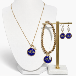 Baltimore Ravens Diana Jewelry Set