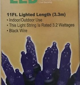 Purple LED Mini Lights box