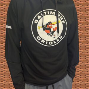 Baltimore Orioles Black Thermal Hoodie
