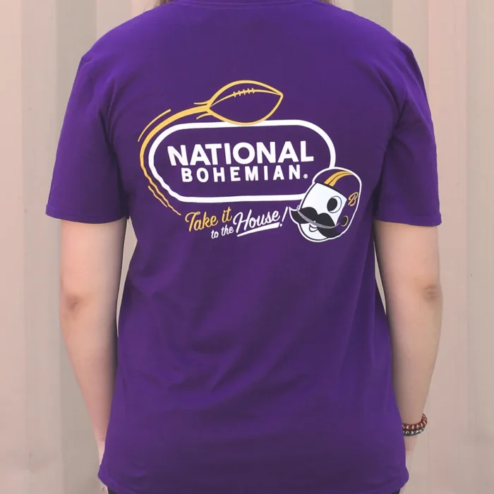 Natty Boh Take It To The House T-shirt - Image 2