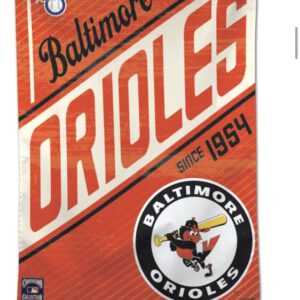 Baltimore Orioles Retro House Flag