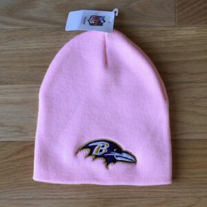 Ravens Pink Knit Hat