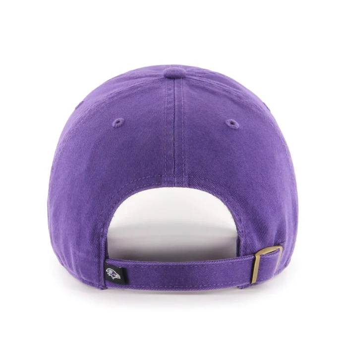 Ravens ‘47 Cleanup Hat - Purple back