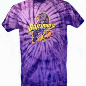 Purple TieDye Bird Tshirt