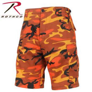 Orange Camo shorts