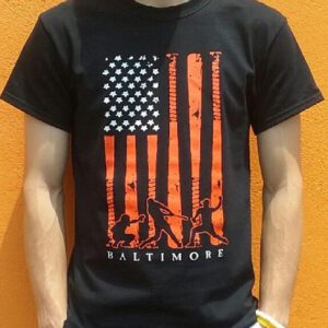 Wild Bill's Patriotic Baltimore Baseball T-Shirt