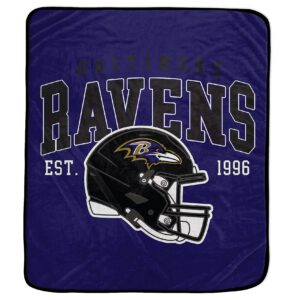 Baltimore Ravens 50" x 60" Vintage Arch Block Blanket
