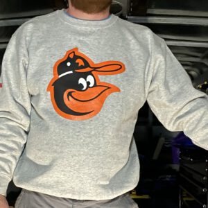 Baltimore Orioles Crew Neck Sweatshirt
