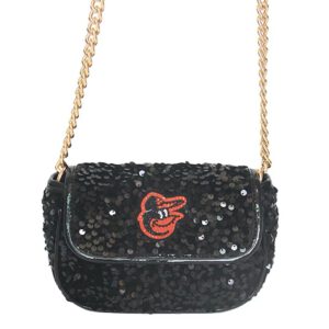 Baltimore Orioles Sequin Cross Body Purse