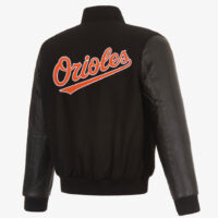 Baltimore Orioles Reversible Leather & Wool Jacket – Wild Bills