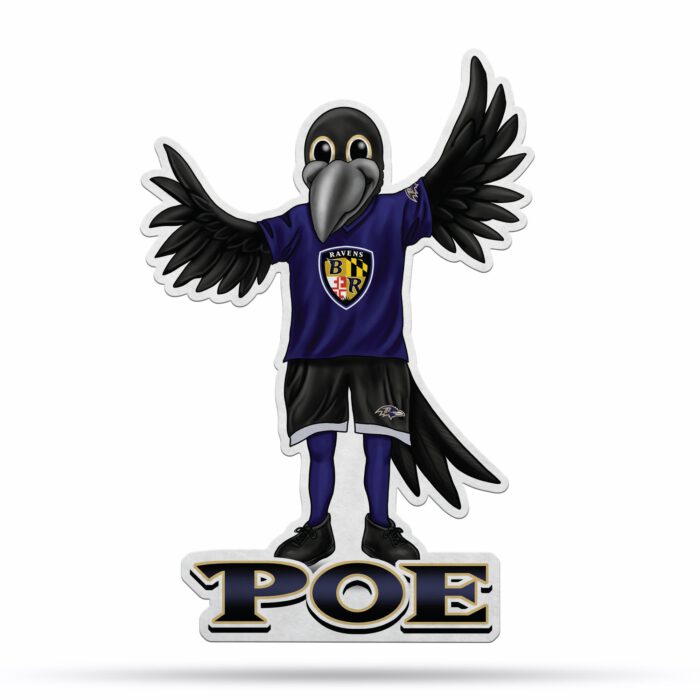 Baltimore Ravens Shape Cut Mascot Pennant