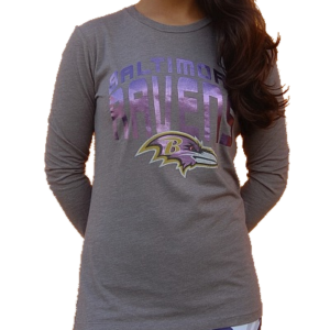 Ravens Ladies Long Sleeve T-Shirt