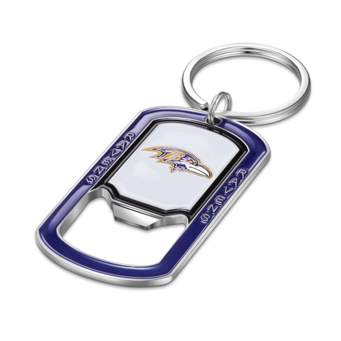 Baltimore Ravens Full Color Bottle Opener Key Chain