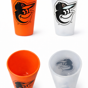 Baltimore Orioles 16 OZ. Silicone Pint Glass