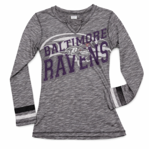Baltimore Ravens Ladies Long Sleeved T-shirt