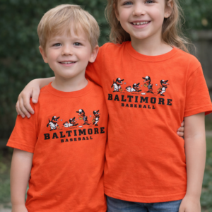 Lil' Birds Baltimore Baseball T-shirt