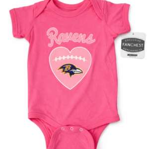 Baltimore Ravens Infant Girls Onesie