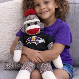 Baltimore Ravens Sock Monkey