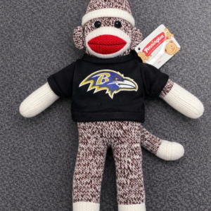 Baltimore Ravens 8” Sock Monkey