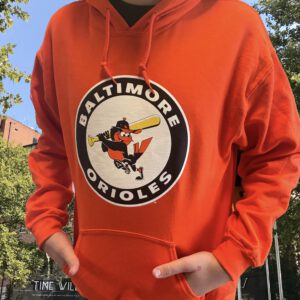 Baltimore Orioles Retro Logo Hooded Sweatshirt