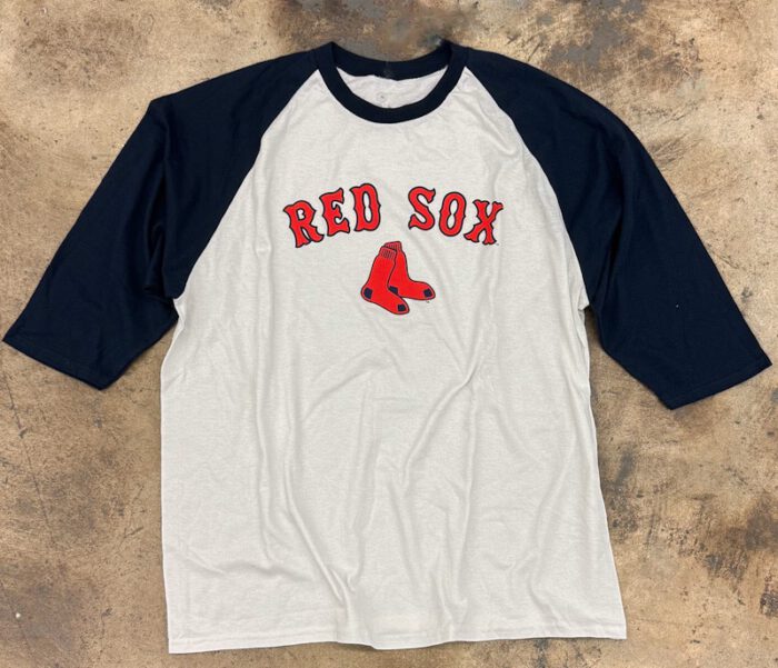 Boston Red Sox 3/4 Sleeve T-Shirt