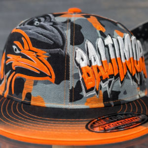 Premium Baltimore-Bird Graffiti-Style SnapBack