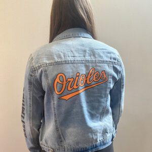 Baltimore Orioles Ladies Denim Jacket