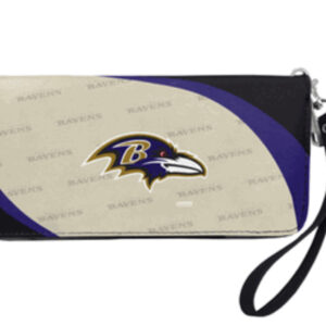 Baltimore Ravens Zip Curve Wallet