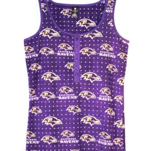 Baltimore Ravens Micro Fleece Pajama Top