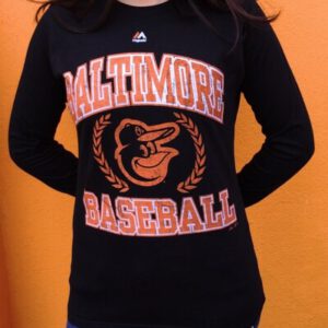 Baltimore Orioles Ladies Long Sleeve T-Shirt