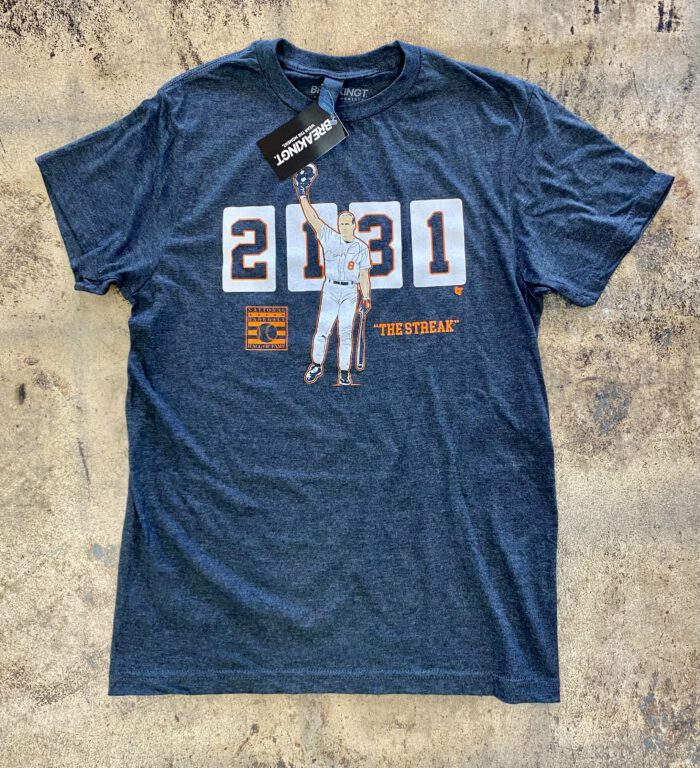 Cal Ripken “The Streak” Commemorative T-Shirt