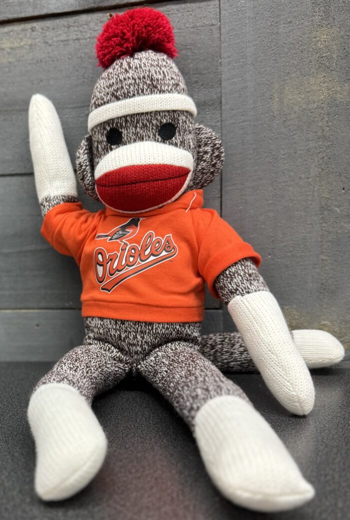 Baltimore Orioles Sock Monkey