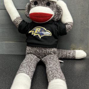 Baltimore Ravens Sock Monkey