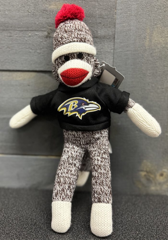 Baltimore Ravens Sock Monkey - Image 2
