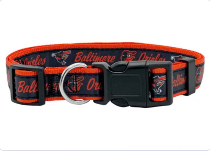 Official Baltimore Orioles Pet Collar