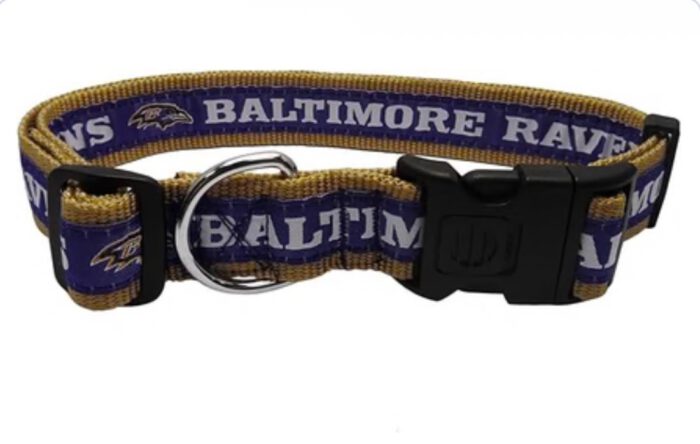 Official Baltimore Ravens Pet Collar
