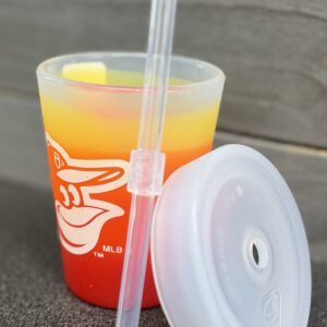 8 oz. Silicone Straw Tumbler.